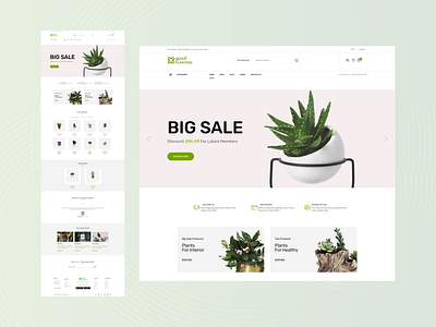 Green Planting- Plants Sale ui