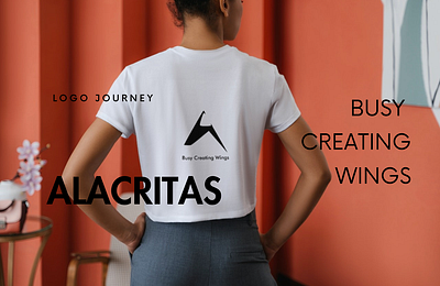 ALACRITAS - Fashion Brand Logo brand branding canva clothing fashion figma graphic design logo mockups smart smart mockups styling