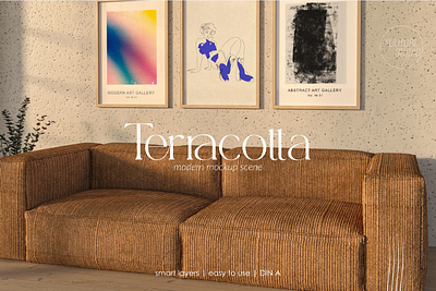 Terracotta | Interior Frame Mockup frame mockup set