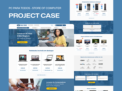 PC Paratodos — eCommerce Website design ecommerce figma interactive shop site store ui ux web web design