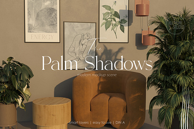 The Palm Shadows | Frame Mockup frame mockup set