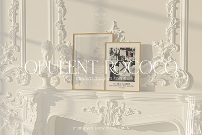 OPULENT ROCOCO | Frame Mockup frame mockup set