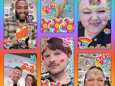 Yitty Celebrate Pride X Clara Candelot bold fun gifts pride stickers
