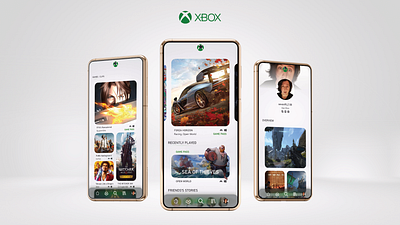 Xbox Mobile APP - Redesign design graphic design ui ux
