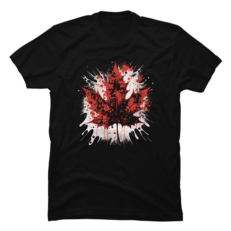 Maple Leaf | Shirt Design by Jeff Desmond on Dribbble