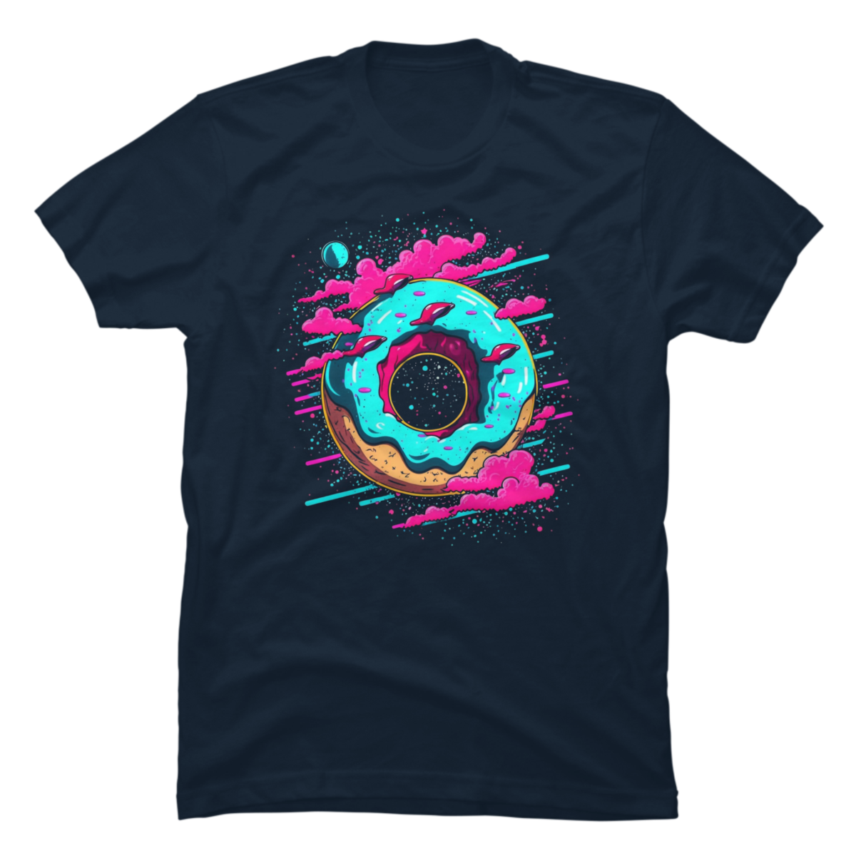 Cosmic Donut | Shirt Design by Jeff Desmond on Dribbble