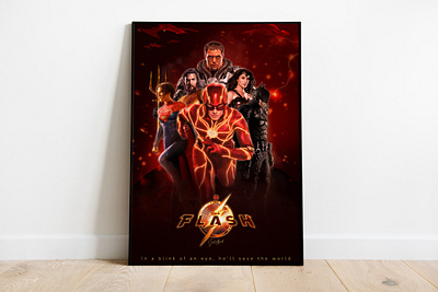 The Flash Movie Poster artwork batman creative dcuniverse fast faster galgadot light manipulation marvel movie movieposter photoshopartwork poster posterdesign speed superwomen the flash theflash2023 theflashmovie