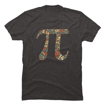 Numbers of Pi | Shirt Design graphic design