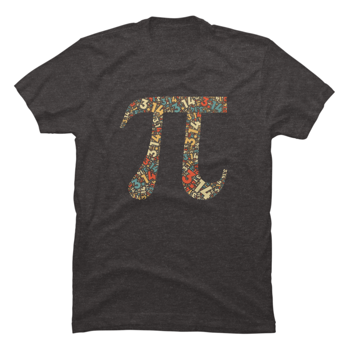 Numbers of Pi | Shirt Design by Jeff Desmond on Dribbble