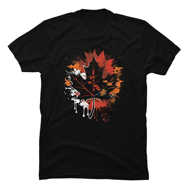 Maple Leaf | Shirt Design by Jeff Desmond on Dribbble