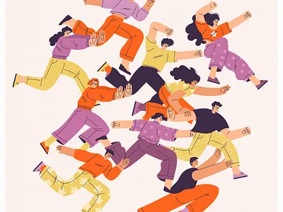 +++ agressive competition man people