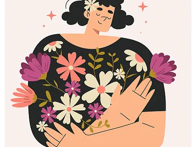 flower flower girl women