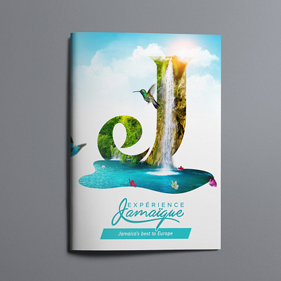 Experience Jamaïque Press Kit Design brand identity branding design graphic design layout marketing