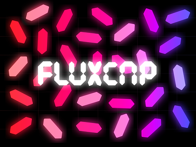 FluxCap 80s back to the future brutalism digital digital clock disco growth growth marketing hip hop music production neon retro retro futuristic