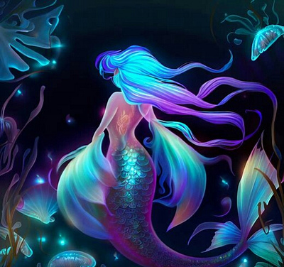 Enchanting mermaid design