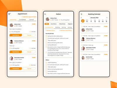 Doctor Appointment App doctor appointment app mobile app design mobile app ui ux product design ui ux