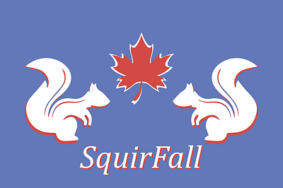 "SquirFall" - organization logo adobe art branding design digitalart graphic design illustration illustrator logo maple new photoshop vector