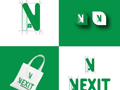 logo design for nexit branding graphic design logo