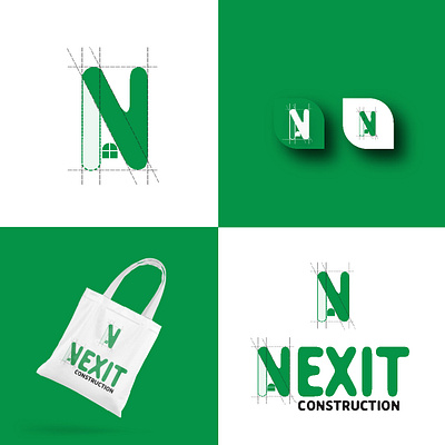 logo design for nexit branding graphic design logo