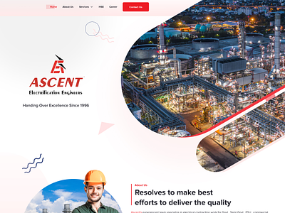 Ascent Electrification Engineering animation clientwork css3 electric industry liveproject makeover microinteractions productionsite redesign responsive ui ux website wesitedesign work