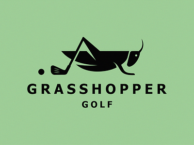 Grasshopper Golf golf grasshopper logo