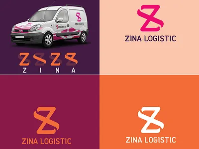 logo for zina branding graphic design logo