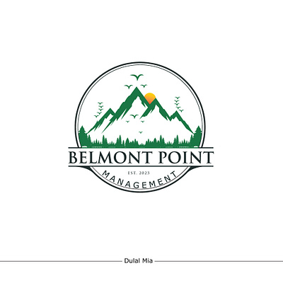 Belmont-Point-Management branding graphic design logo