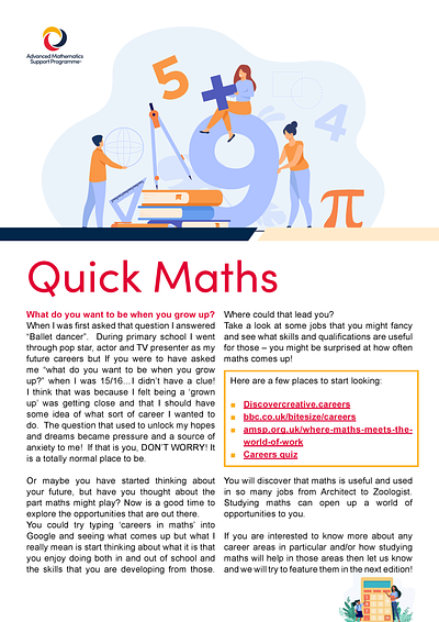 Maths magazine branding design graphic design illustration logo typography vector