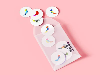 Birds | Stickers art birds design graphic design illustration illustrator sticker