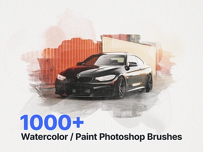 1000+ Watercolor / Paint Photoshop Brushes aquarelle background bmw brush brushes canvas car illustration paint paper photoshop scrapbooking shades splashes splatter stamp strokes texture watercolor