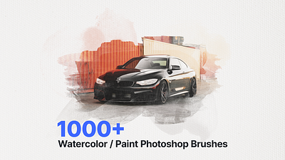 1000+ Watercolor / Paint Photoshop Brushes aquarelle background bmw brush brushes canvas car illustration paint paper photoshop scrapbooking shades splashes splatter stamp strokes texture watercolor