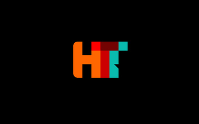 HTT wip brand branding color design graphic design hit hot illustration logo vector