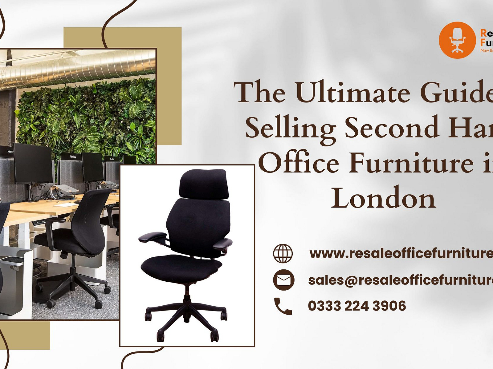 The Sale of Secondhand Office Furniture in London by Resale Office