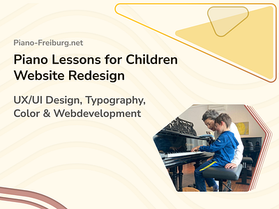 Rebranding & Website - Klavierunterricht-Freiburg.net branding design typography ui ux webdesign
