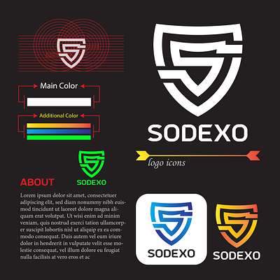 Logo Design For Sodexo company b2b b2c buyer canada germany graphic design logo logo design uk usa