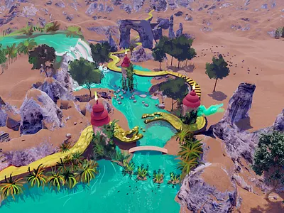 The road causalgame digitalillustration fantasyart game gameart gamedesign gameenvironment gamelevel graphic design illustration level sketch ui