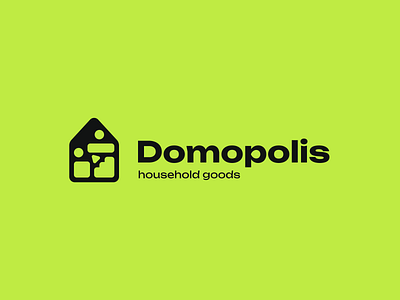 Domopolis | Logo Design Concept branding graphic design icon illustration logo vector