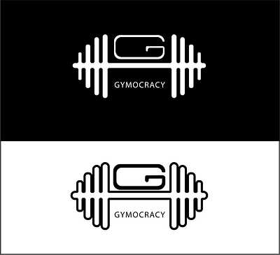 Gym Logo brand custom design gym illustrator logo minimalistic modern