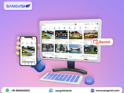 Airbnb Clone Script - Sangvish airbnb clone airbnb clone app airbnb clone script airbnb clone website rental script vacation rental app vacation rental script