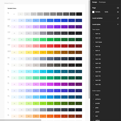 Color Variables for Dark and Light Mode in Figma brand colors dark mode design design system figma interface plugins product design responsive design style guide ui ux variables