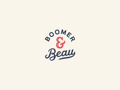 boomer & beau apparel design branding graphic design logo merch tshirt