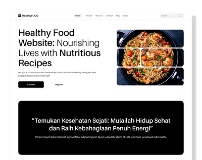 Food Healthy Website agustus design exploration food health iphone june mac ui website