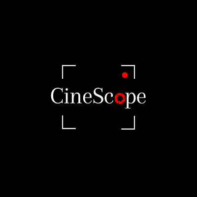 CineScope Logo-Movie Search Website design figma graphic design illustration logo