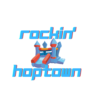 Rockin' Hoptown Logo-Event Planner Website canva design graphic design illustration logo