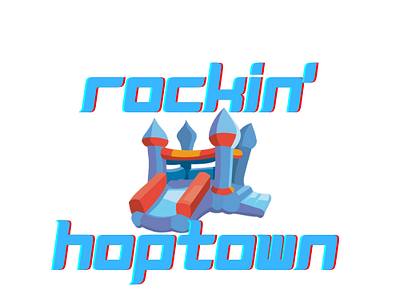 Rockin' Hoptown Logo-Event Planner Website canva design graphic design illustration logo