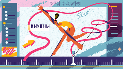 Mastering Timing and Pacing: Creating Rhythm and Flow in Animate animation art design illustration texture