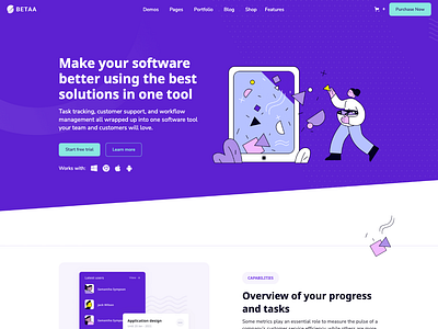 Betaa 128 design professional professional website saas template saas website web development webdesign webflow webflow template