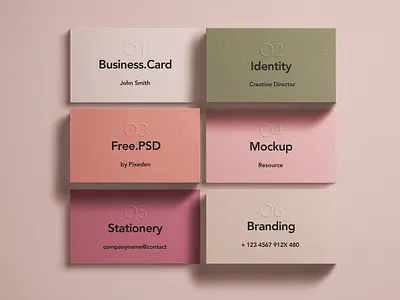 Free Branding Identity Business Card Psd Mockup branding mockup business card mockup