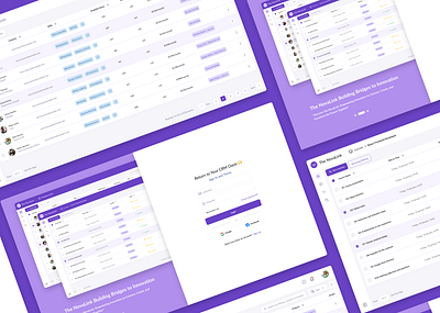 User Friendly CRM Platform UI Design branding ui