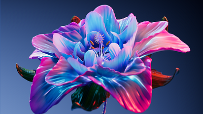 Cyber Flora1 3d motion graphics